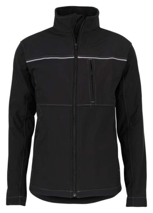 BEB-Kälteschutz, Softshell-Arbeits-Berufs-Jacke, INFLAME, 290 g/m², schwarz