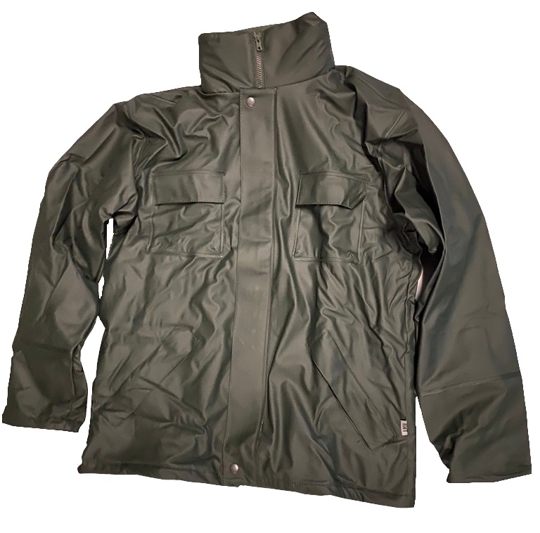 Gr.S Lifeline Winterflex Jacke Arbeitsjacke  Winterjacke Berufsjacke Flexothane PE PVC grün