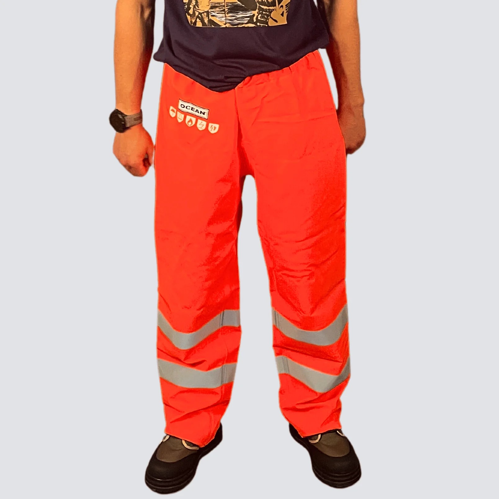 OCEAN-Coulomb-Premium Hose, 360 g/m², warnorange