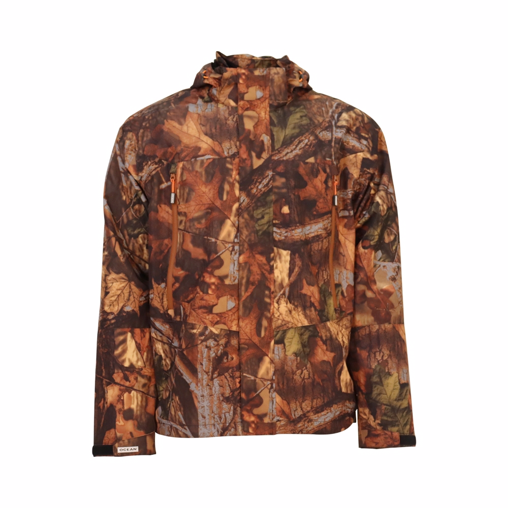 OCEAN-Nässeschutz, Regenschutz, Outdoor-High-Performance-Jacke, 132 g/m², camouflage