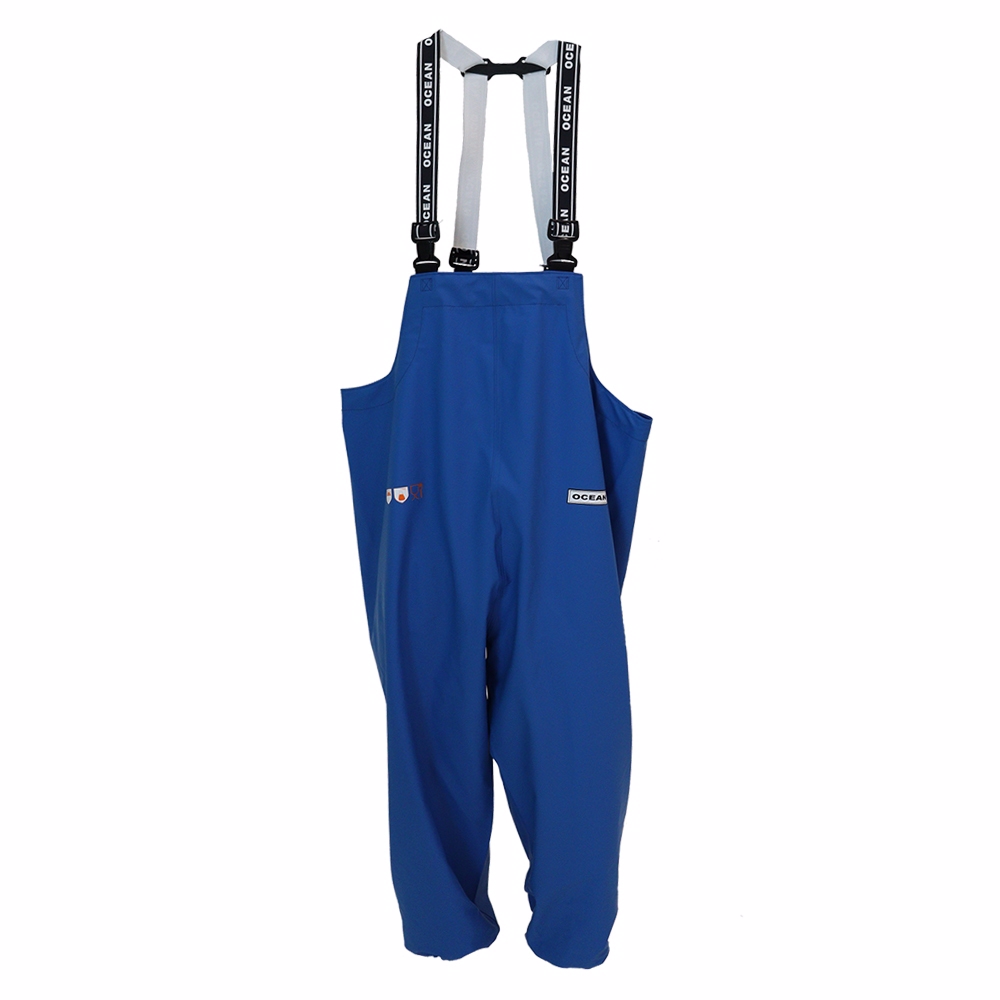 OCEAN-Nässeschutz, Regenschutz, Altertville-Premium-Latzhose, 300 g/m², königsblau