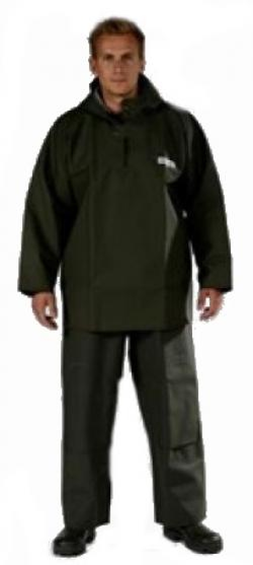 OCEAN-Nässeschutz, Regenschutz, Regen-Jacke, Weather Heavy, oliv
