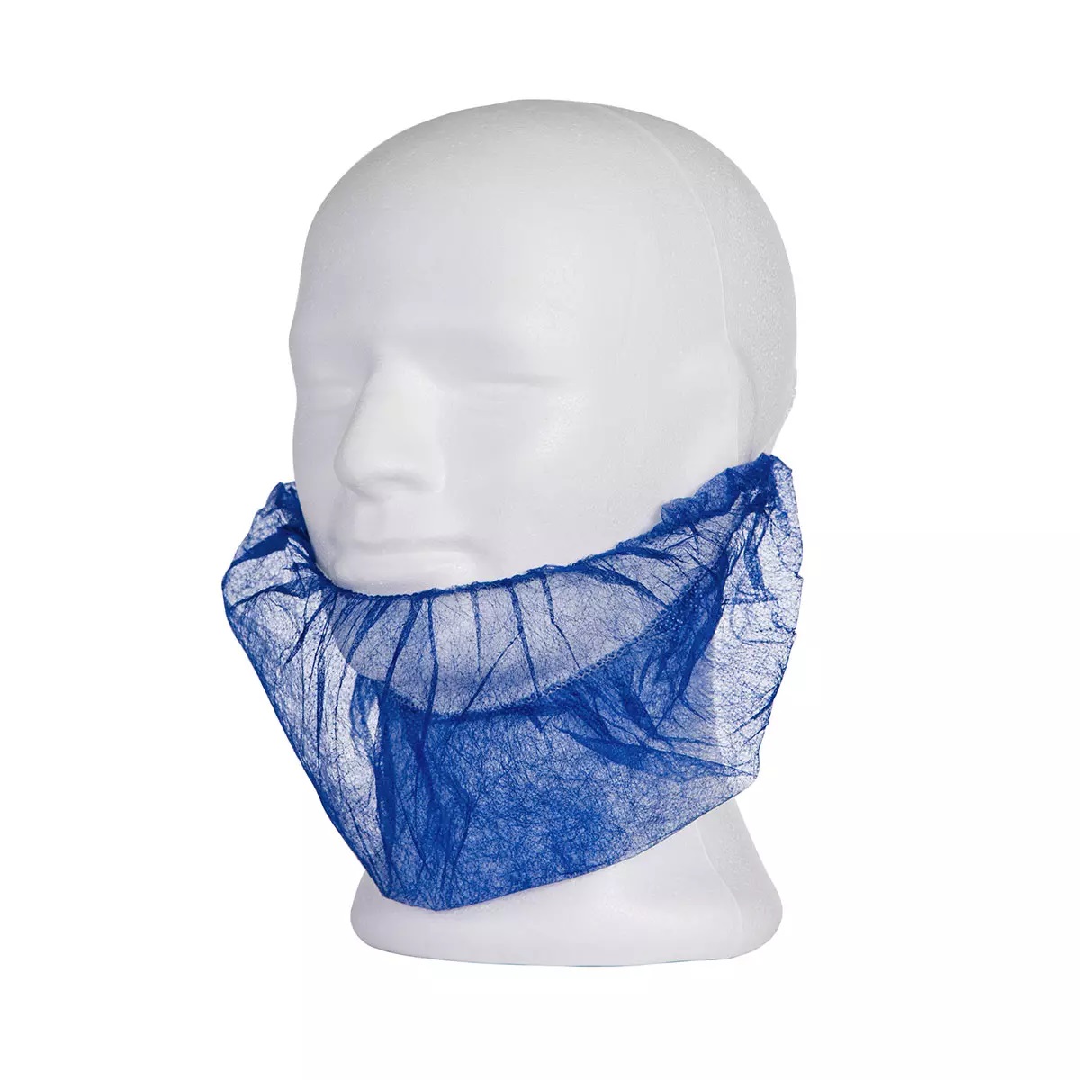 AMPRI-Einweg-Bartmasken, MED COMFORT PP BARTMASKE, mit Elastikbändern, VE = Pkg. á 100 Stück, blau