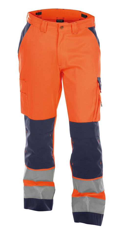 DASSY-Warnschutz, Warn-Bundhose BUFFALO  orange/dunkelblau