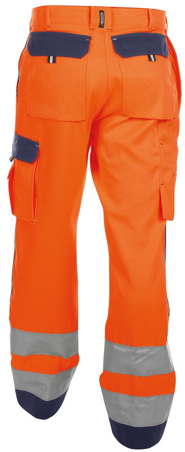 DASSY-Warnschutz, Warn-Bundhose BUFFALO  orange/dunkelblau