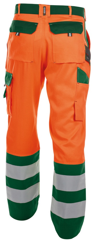 DASSY-Warnschutz, Warn-Bundhose LANCESTER , orange/grün
