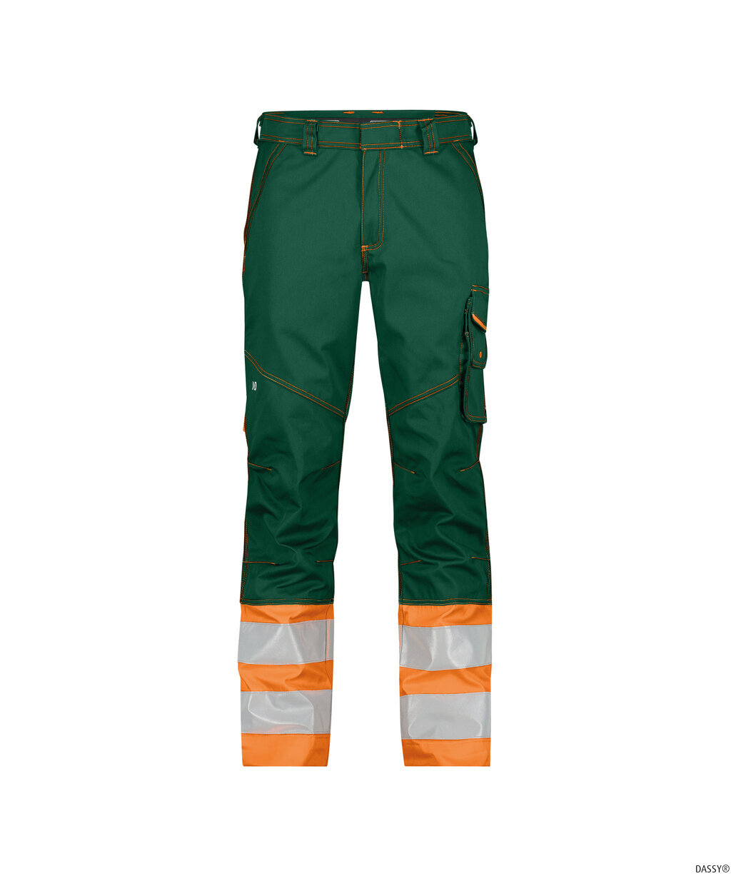 DASSY-Warnschutz, Warn-Bundhose PHOENIX , orange/grün