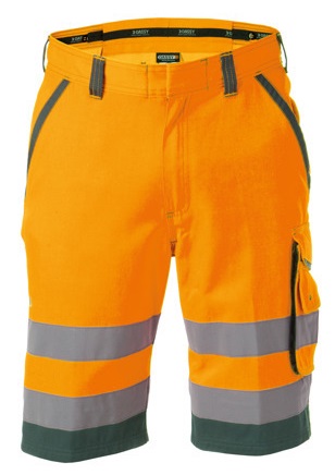 DASSY-Warnschutz, Warn-Shorts LUCCA orange/grün

