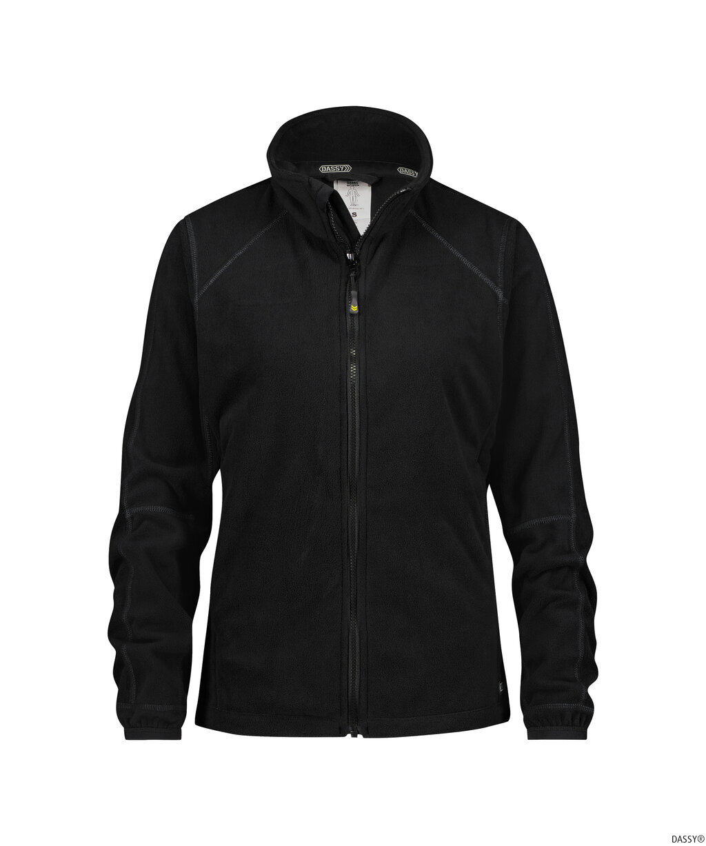DASSY-Kälteschutz, Damen-Fleecejacke PENZA, schwarz