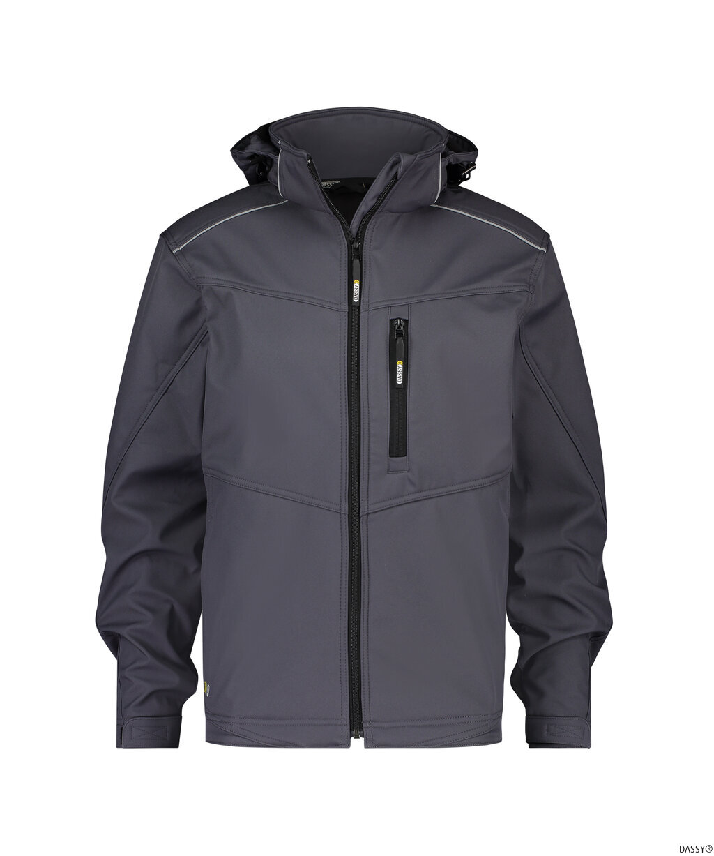 DASSY-Kälteschutz, Softshell-Jacke TAVIRA , grau