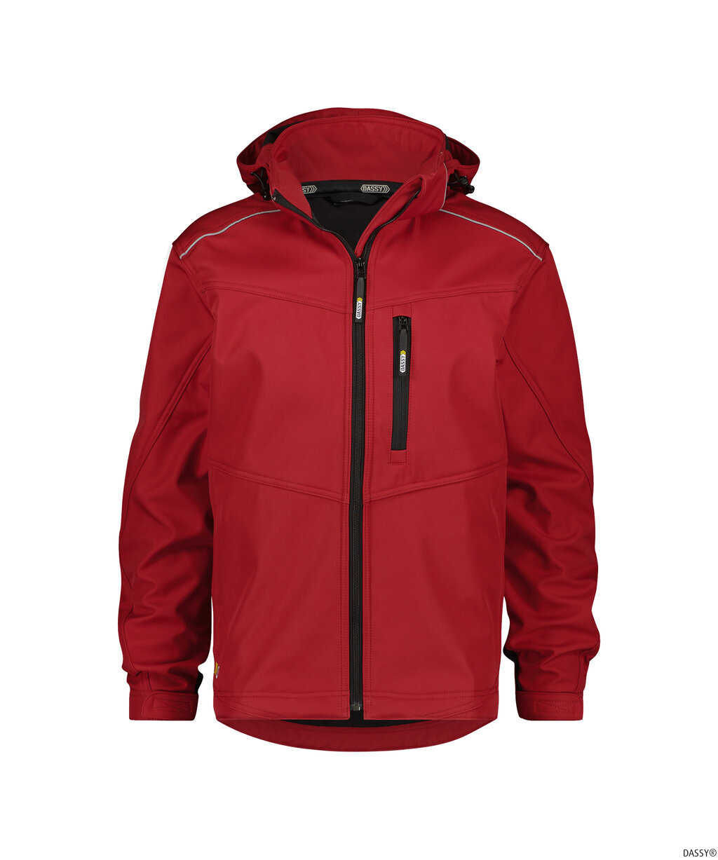 DASSY-Kälteschutz, Softshell-Jacke TAVIRA , rot