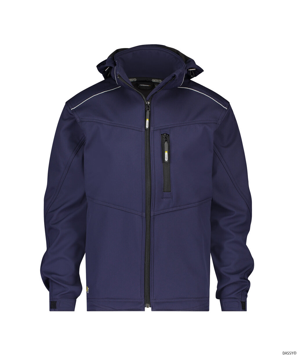 DASSY-Kälteschutz, Softshell-Jacke TAVIRA , dunkelblau