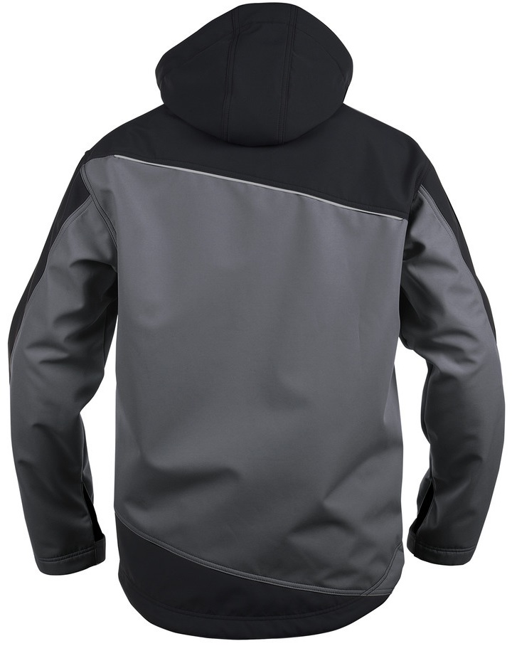 DASSY-Kälteschutz, Softshell-Jacke JAKARTA , grau/schwarz
