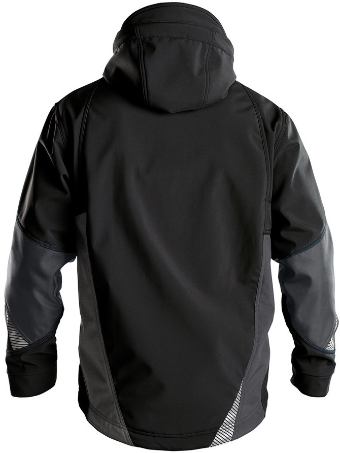 DASSY-Kälteschutz, Softshell-Jacke GRAVITY,   schwarz/grau