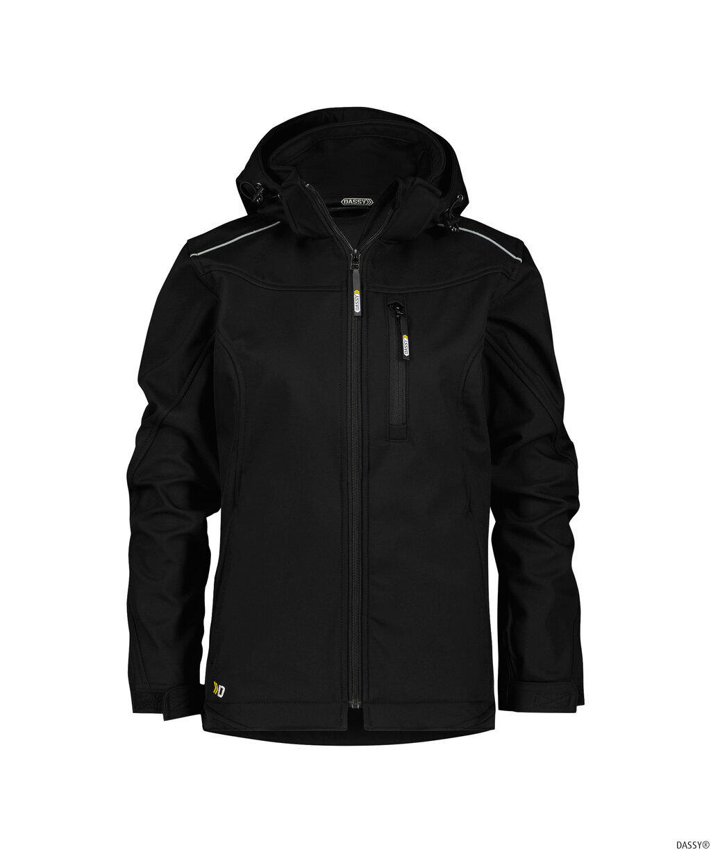 DASSY-Kälteschutz, Softshell-Jacke Women TAVIRA , schwarz