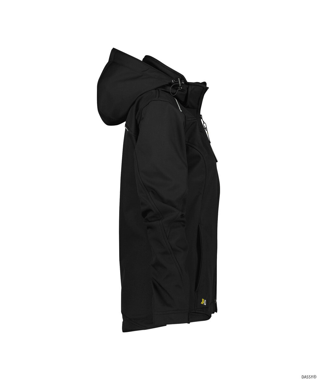 DASSY-Kälteschutz, Softshell-Jacke Women TAVIRA , schwarz