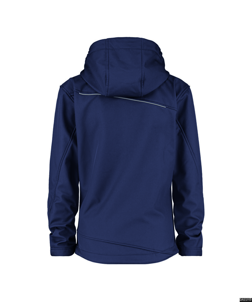 DASSY-Kälteschutz, Softshell-Jacke Women TAVIRA , dunkelblau