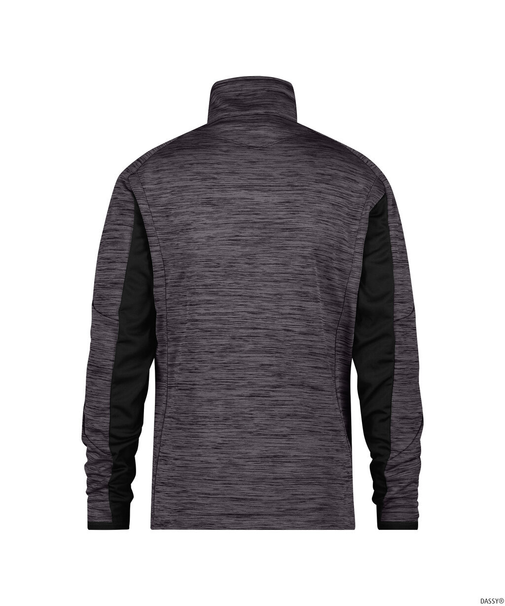 DASSY-Kälteschutz, Fleecejacke Convex, grau/schwarz