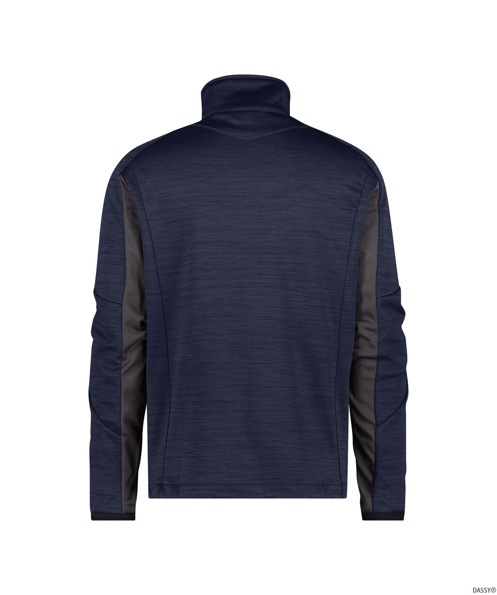 DASSY-Kälteschutz, Fleecejacke Convex, blau/grau