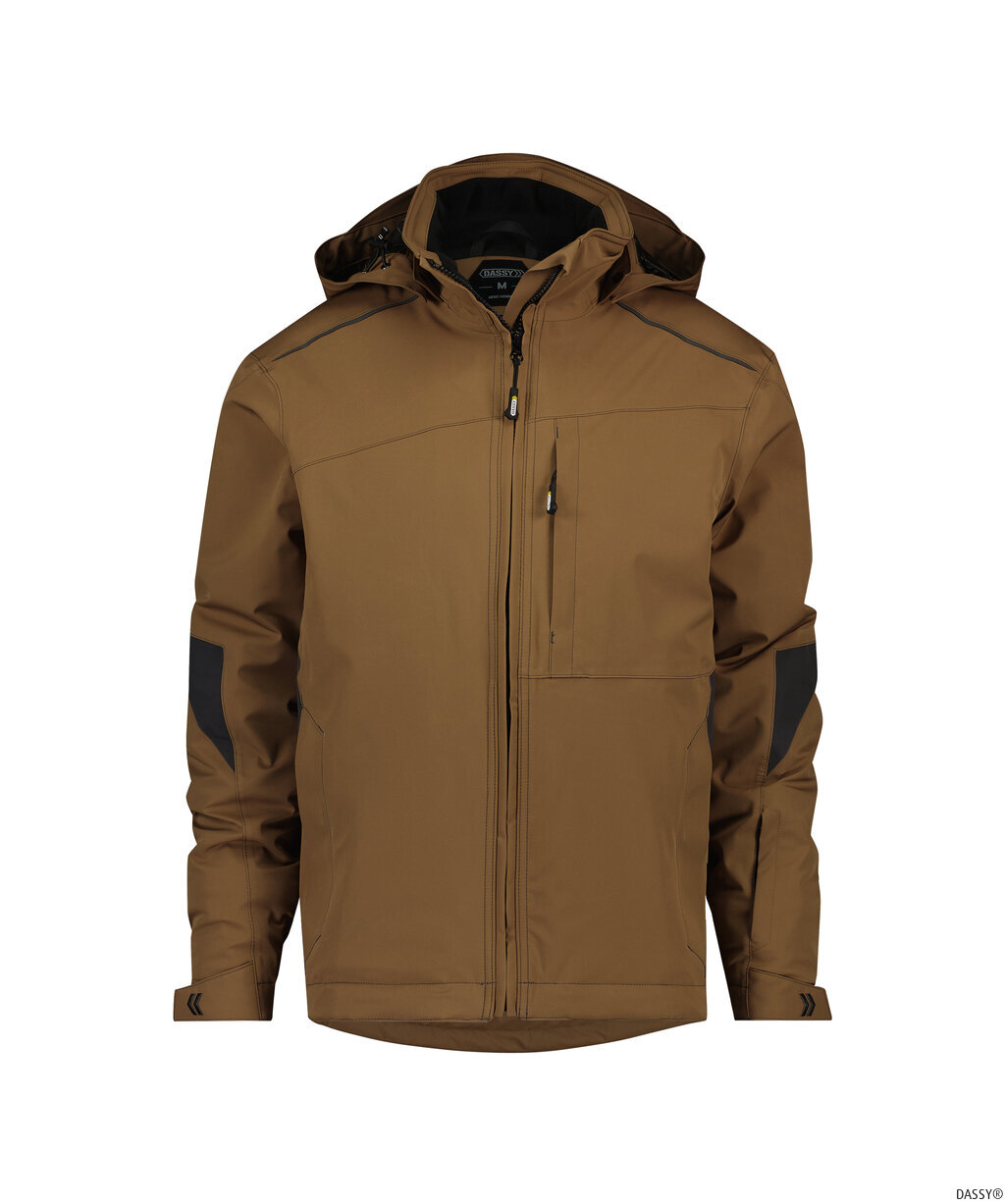 DASSY-Kälteschutz, Stretch-Winterjacke NORDIX, lehmbraun