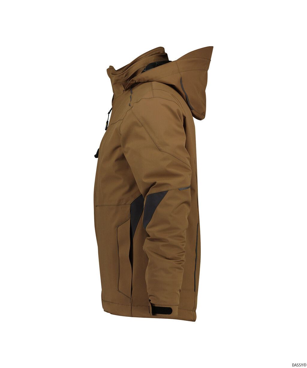 DASSY-Kälteschutz, Stretch-Winterjacke NORDIX, lehmbraun