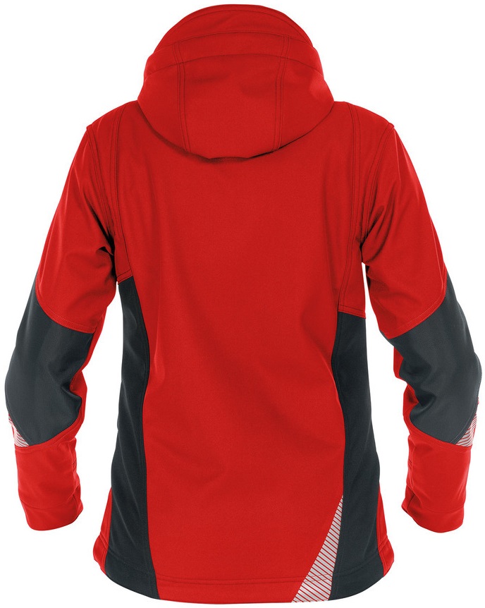DASSY-Kälteschutz, Damen-Softshell-Jacke GRAVITY, rot/schwarz
