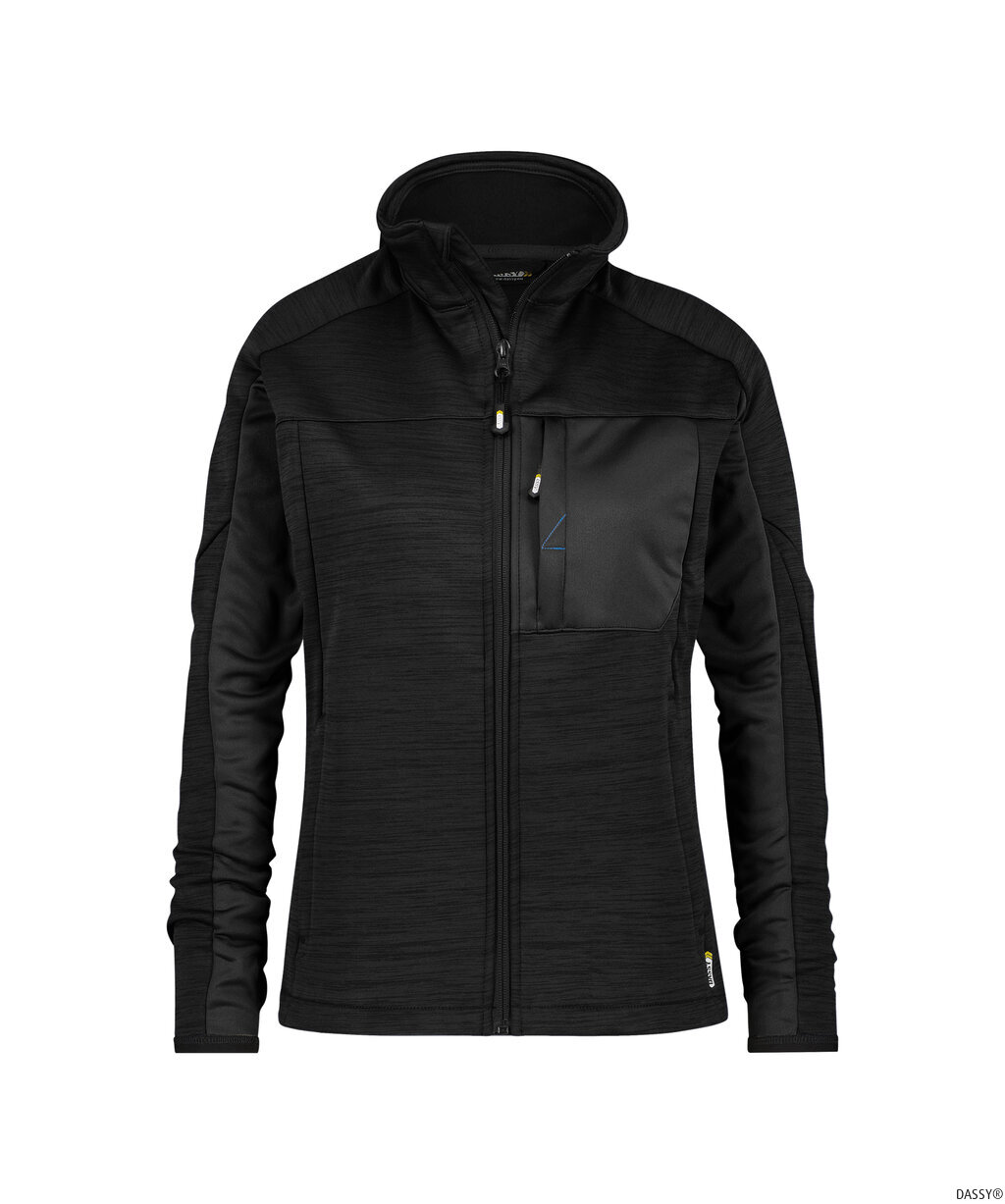 DASSY-Kälteschutz, Damen-Fleecejacke CONVEX, schwarz