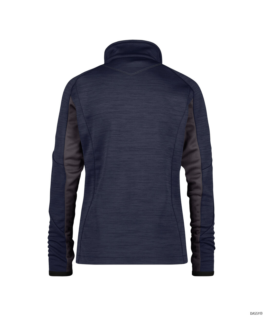 DASSY-Kälteschutz, Damen-Fleecejacke CONVEX, blau/grau