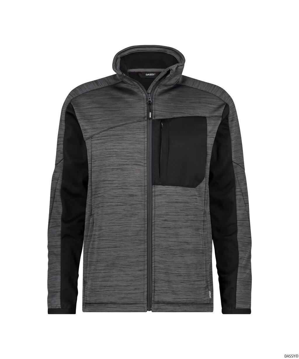 DASSY-Kälteschutz, Midlayer Jacke, CONVEX NEXT, anthrazitgrau/schwarz