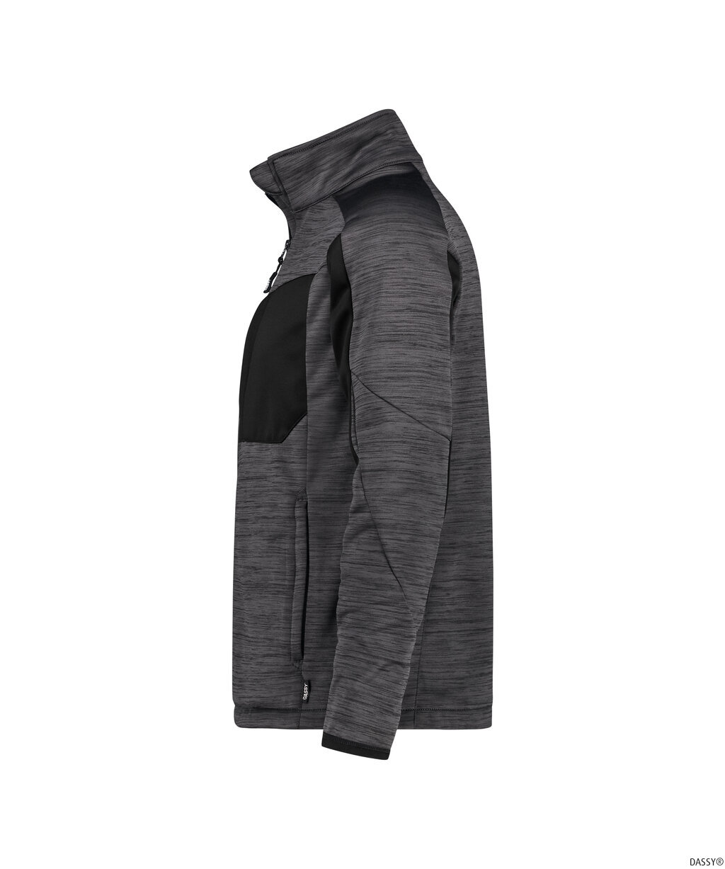 DASSY-Kälteschutz, Midlayer Jacke, CONVEX NEXT, anthrazitgrau/schwarz
