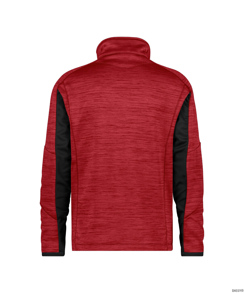 DASSY-Kälteschutz, Midlayer Jacke, CONVEX NEXT, rot/schwarz