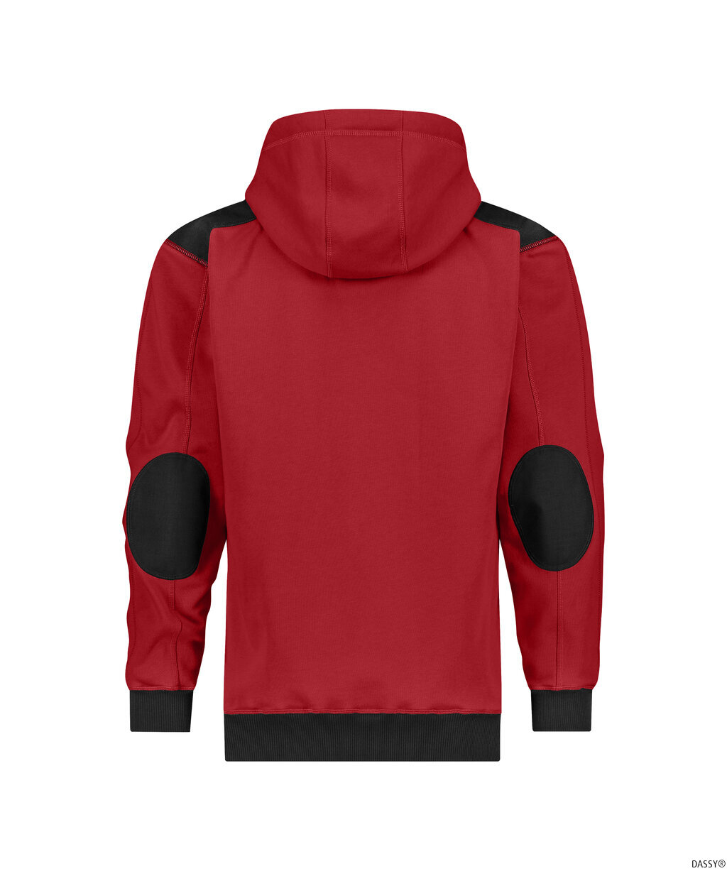 DASSY-Kälteschutz, Kapuzenshirt, INDY NEXT, rot/schwarz