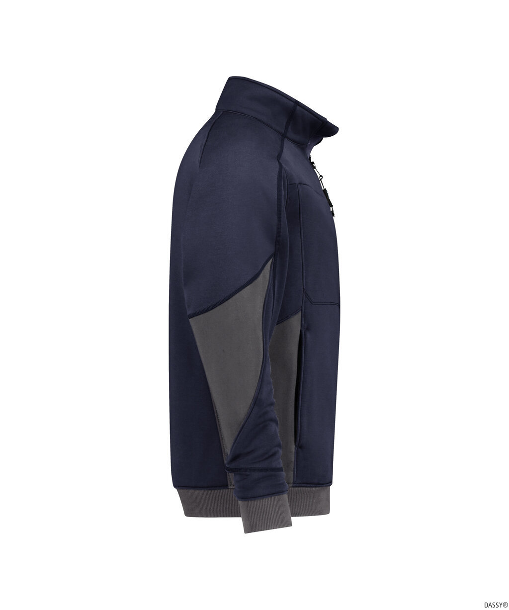 DASSY-Kälteschutz, Sweatshirt, Velox NEXT, nachtblau/anthrazitgrau