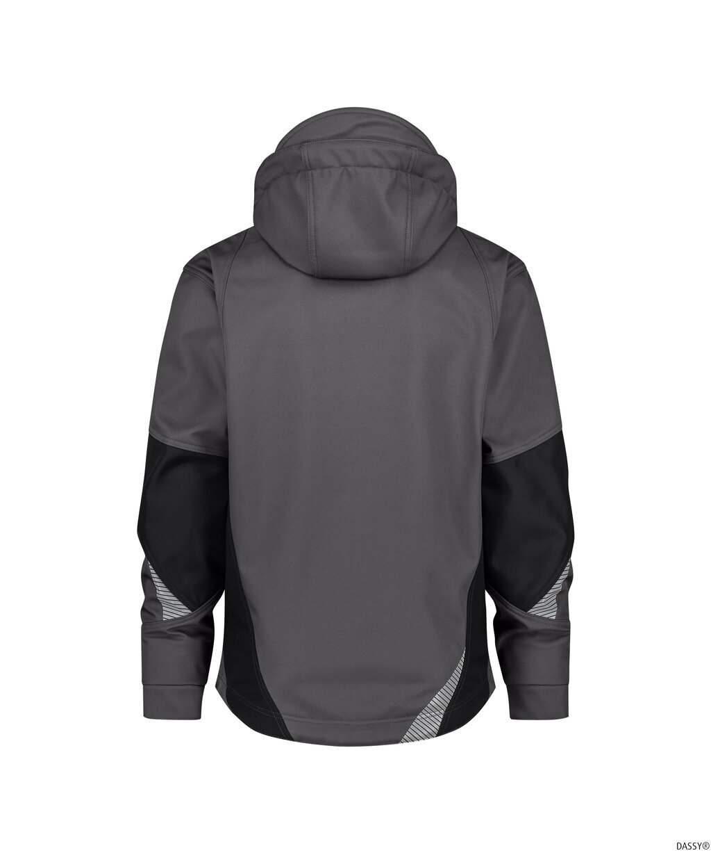 DASSY-Kälteschutz, Softshell-Jacke, GRAVITY NEXT, anthrazitgrau/schwarz