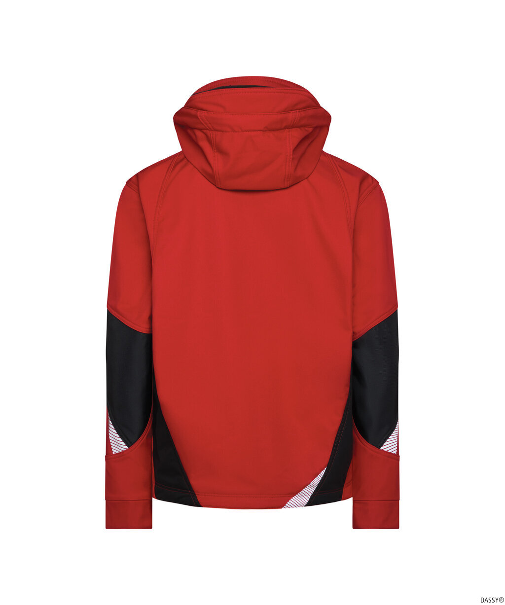 DASSY-Kälteschutz, Softshell-Jacke, GRAVITY NEXT, rot/schwarz