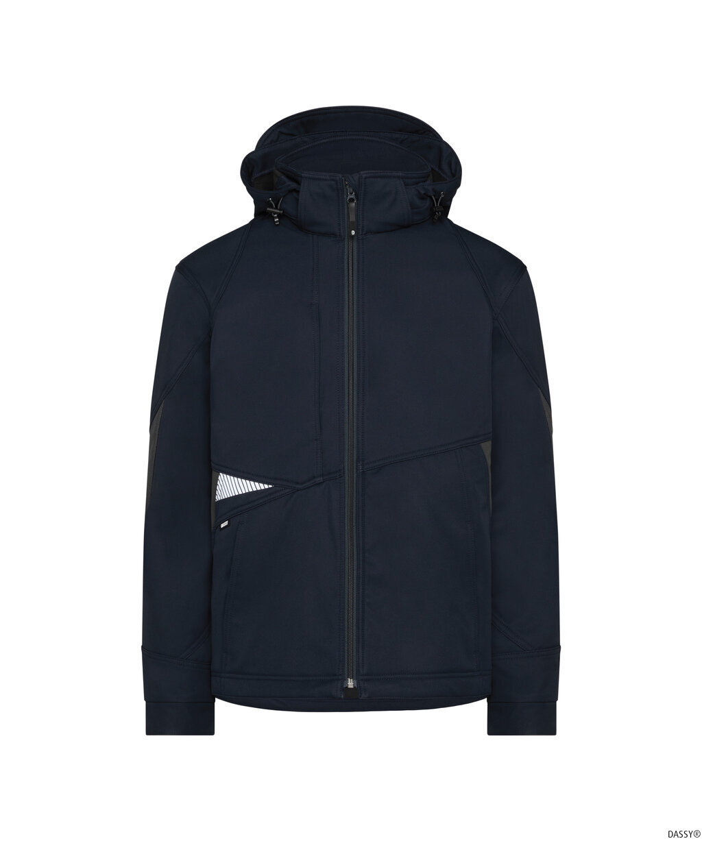 DASSY-Kälteschutz, Softshell-Jacke, GRAVITY NEXT, nachtblau/anthrazitgrau
