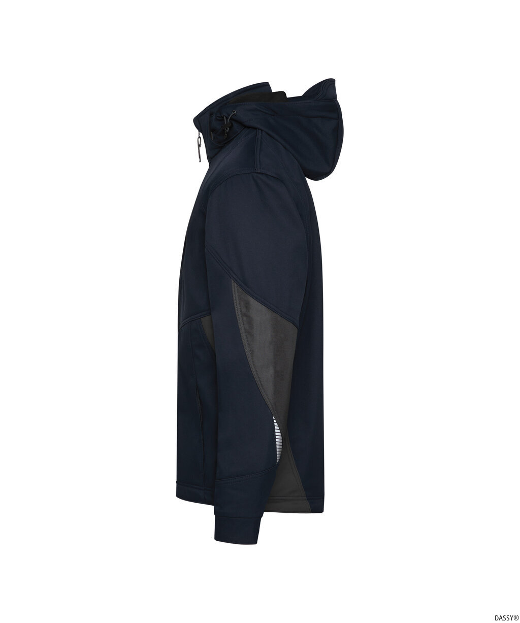 DASSY-Kälteschutz, Softshell-Jacke, GRAVITY NEXT, nachtblau/anthrazitgrau
