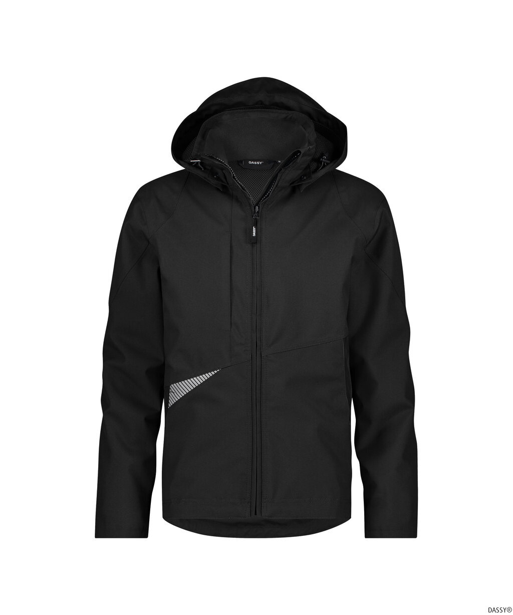 DASSY-Kälteschutz, Wasser- und winddichte Arbeitsjacke, HYPER NEXT, schwarz