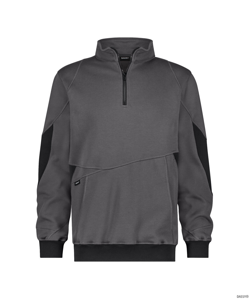 DASSY-Kälteschutz, Sweatshirt, HYRAX NEXT, anthrazitgrau/schwarz