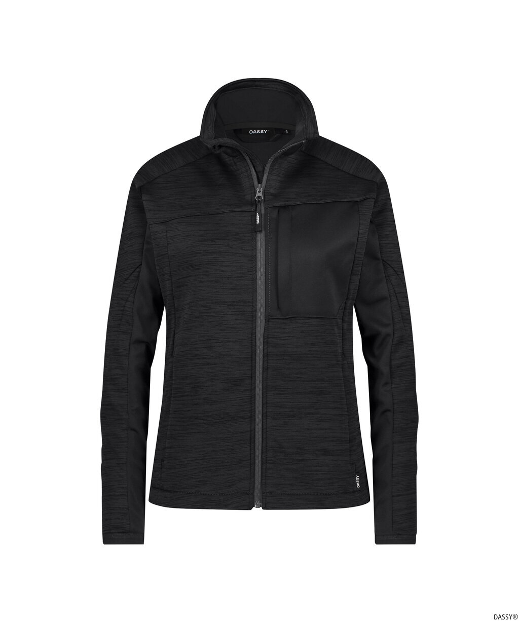 DASSY-Kälteschutz, Damen-Midlayer Jacke, CONVEX NEXT, schwarz