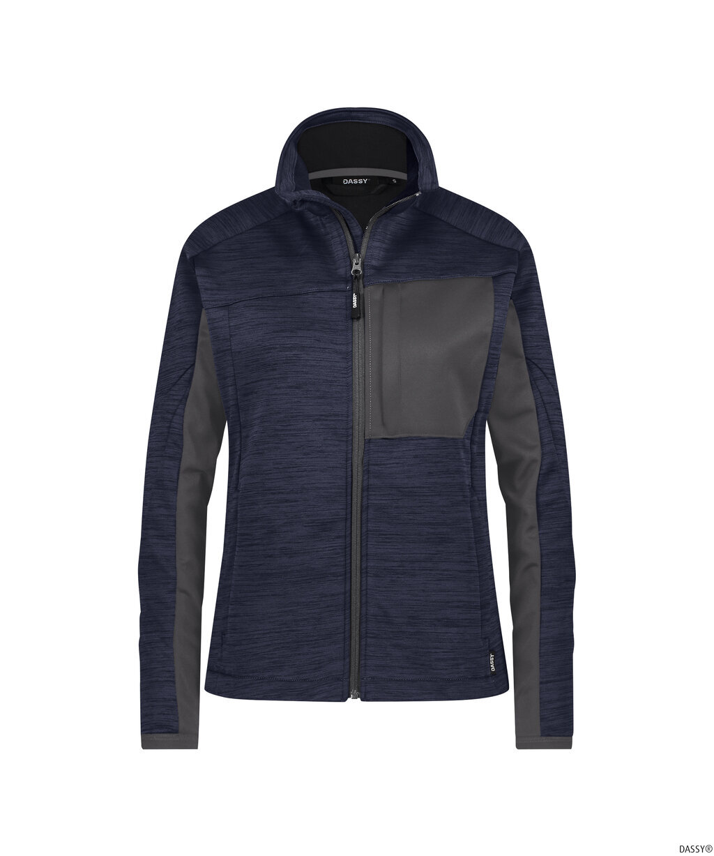 DASSY-Kälteschutz, Damen-Midlayer Jacke, CONVEX NEXT, nachtblau/anthrazitgrau