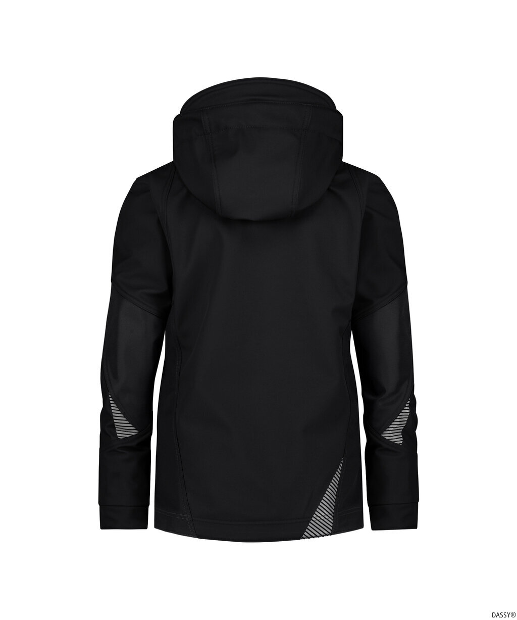 DASSY-Kälteschutz, Damen-Softshell-Jacke, GRAVITY NEXT, schwarz