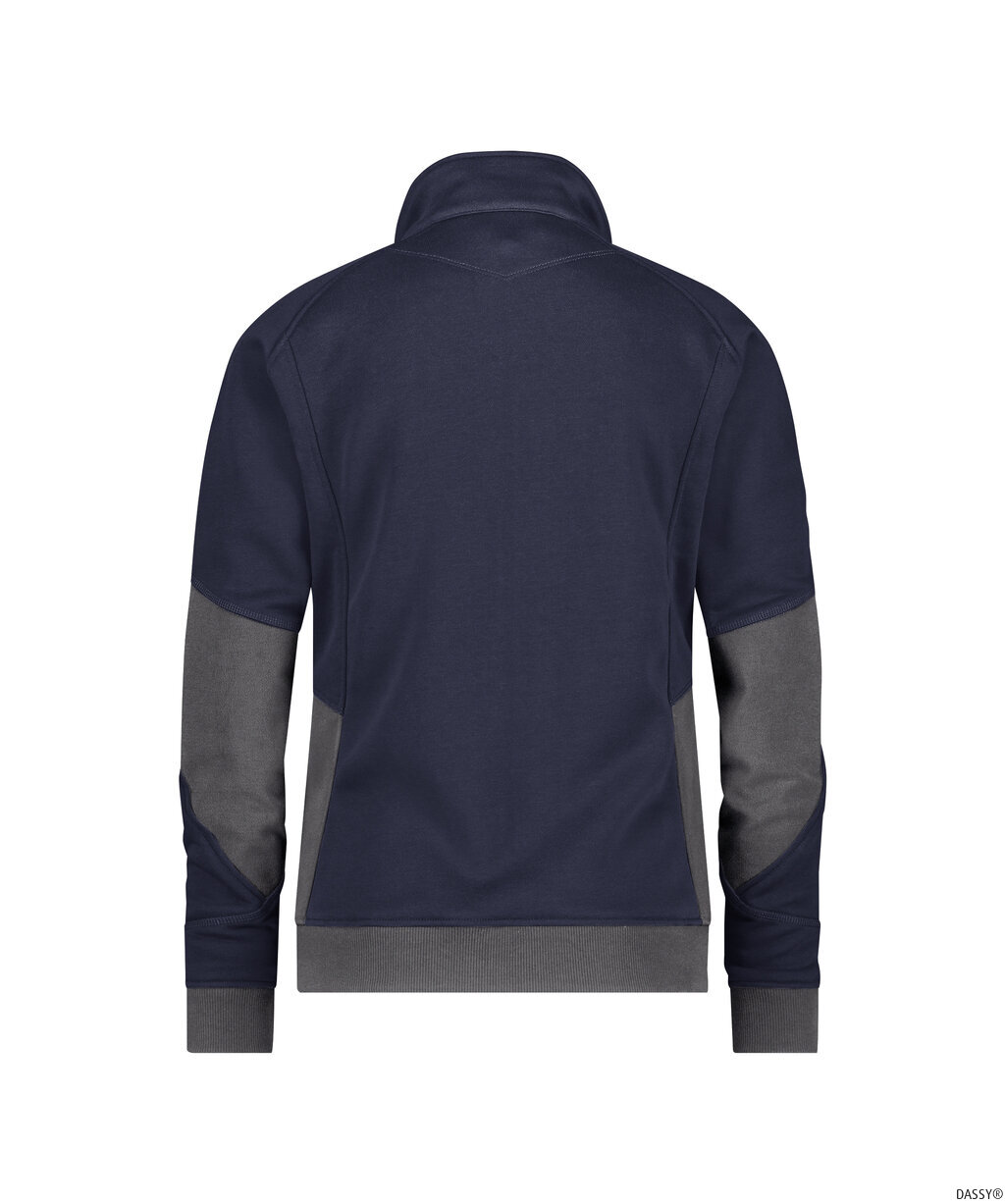 DASSY-Kälteschutz, Damen-Sweatshirt für Damen, VELOX NEXT, nachtblau/anthrazitgrau