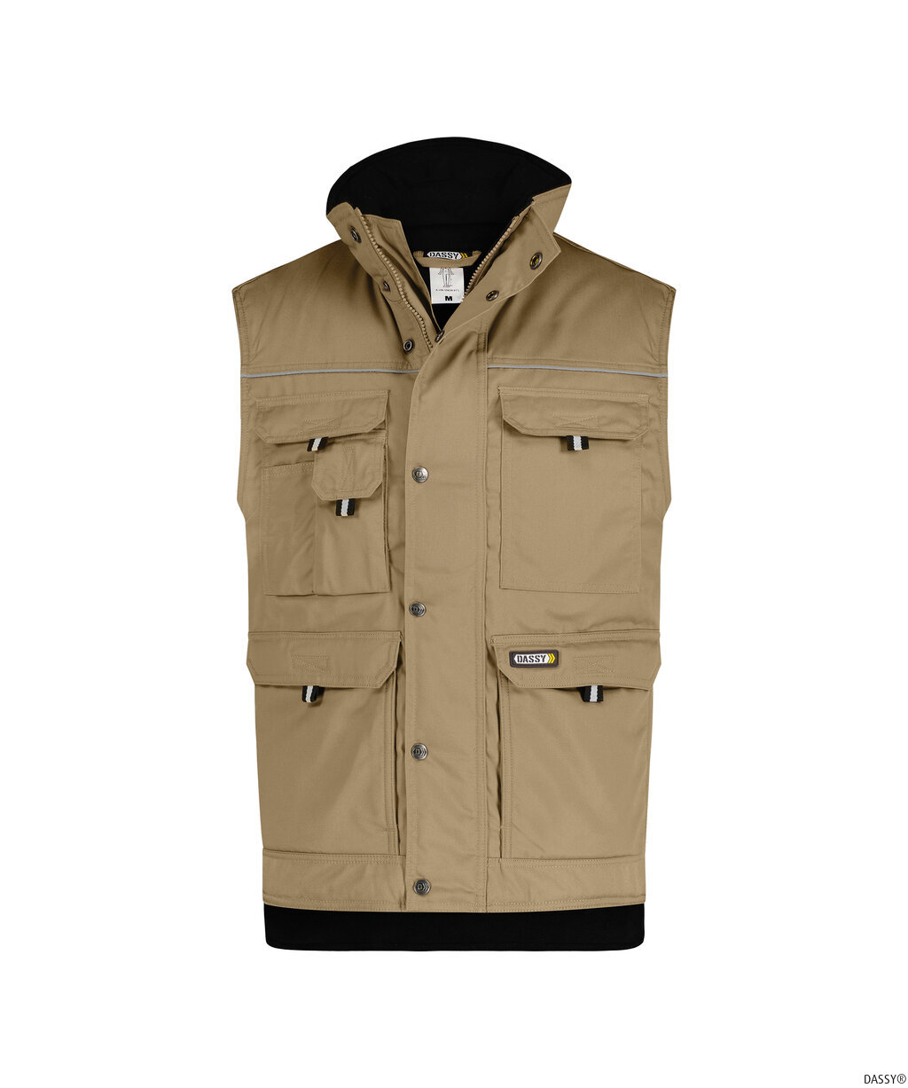 DASSY-Kälteschutz, Winter-Weste MONS , khaki