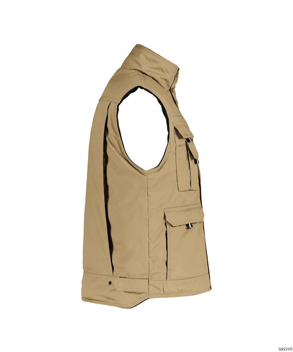 DASSY-Kälteschutz, Winter-Weste MONS , khaki