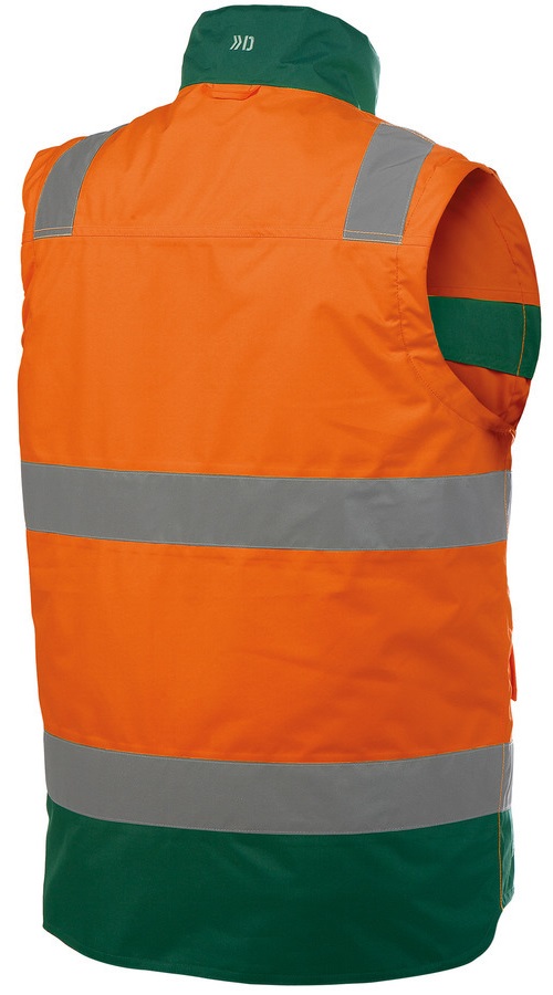 DASSY-Warnschutz, Warn-Weste BILBAO , orange/grün