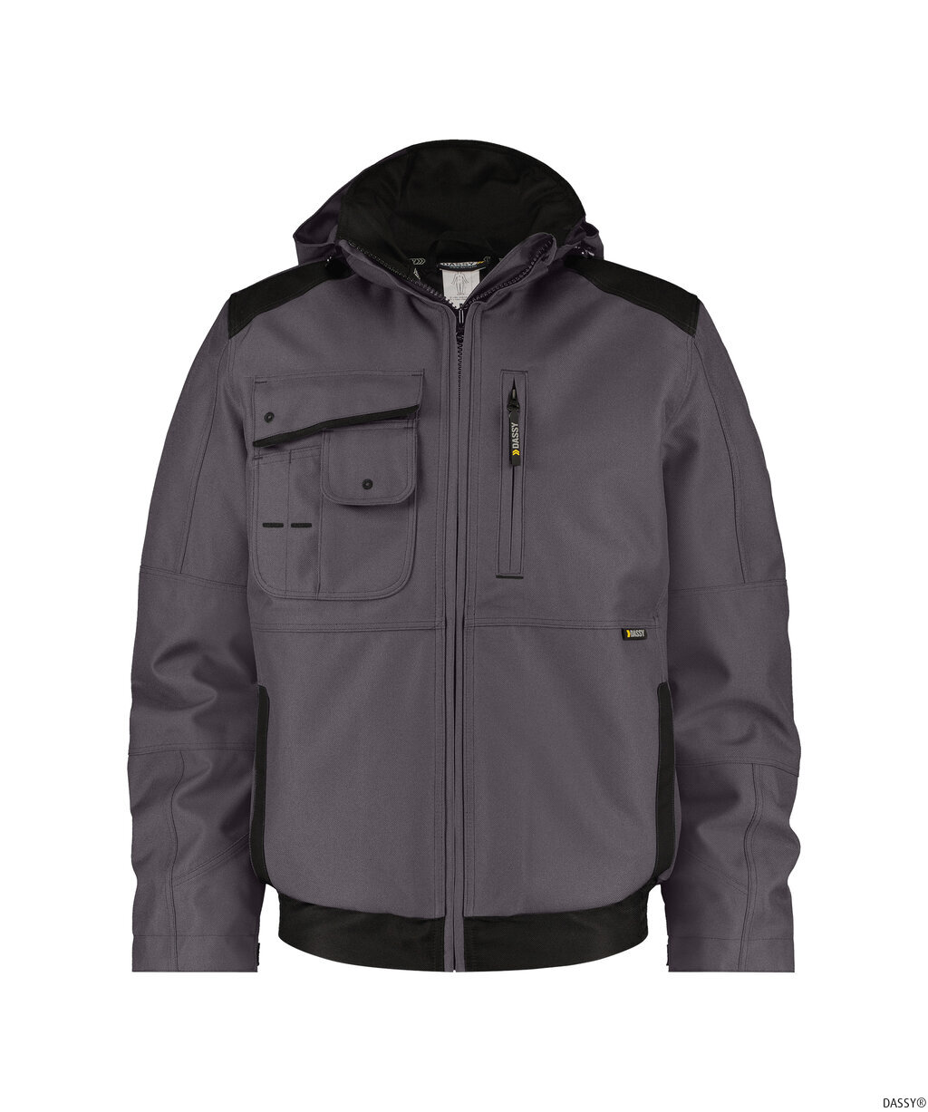 DASSY-Kälteschutz, Winterjacke AUSTIN,  grau/schwarz