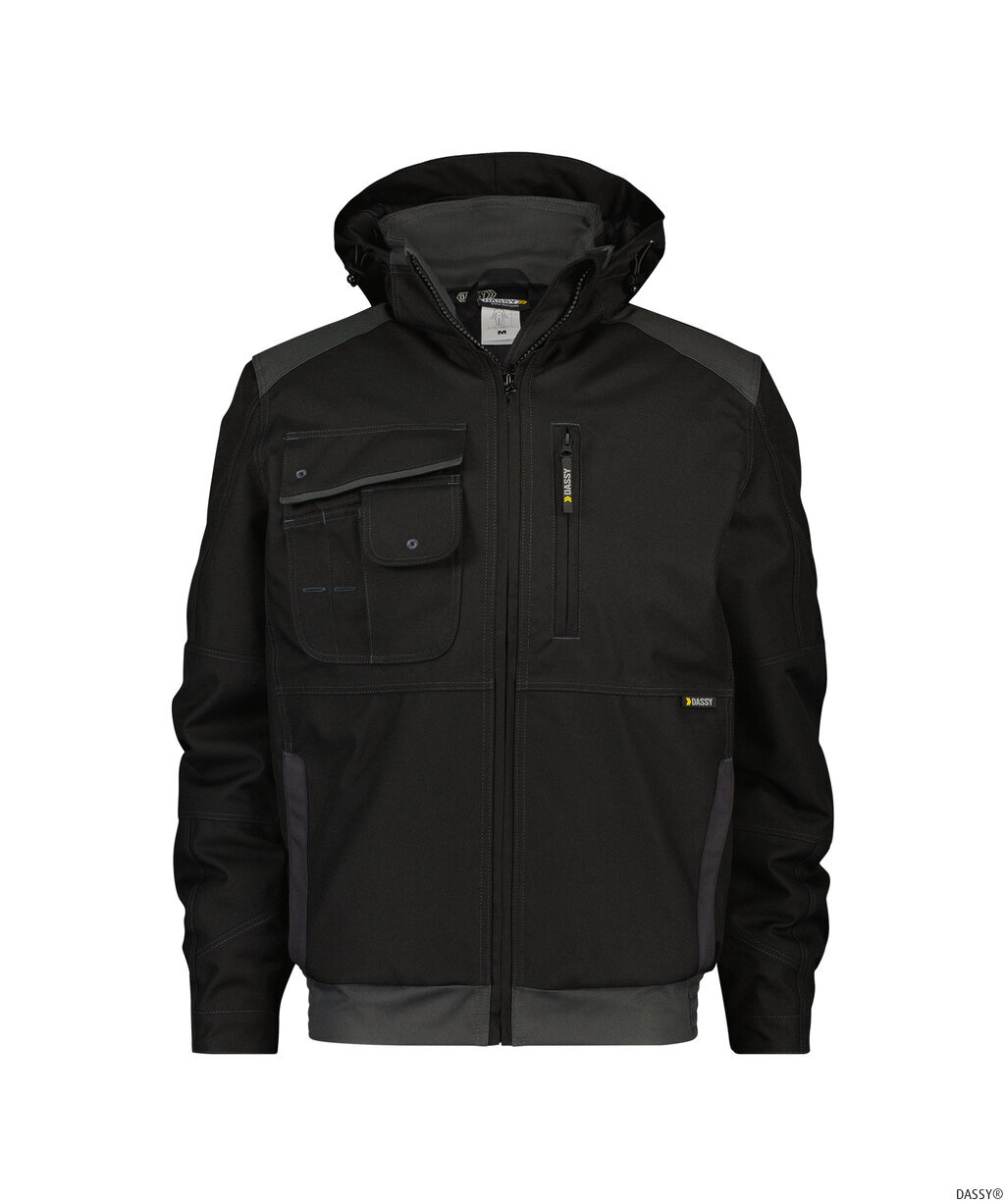 DASSY-Kälteschutz, Winterjacke AUSTIN,  schwarz/grau