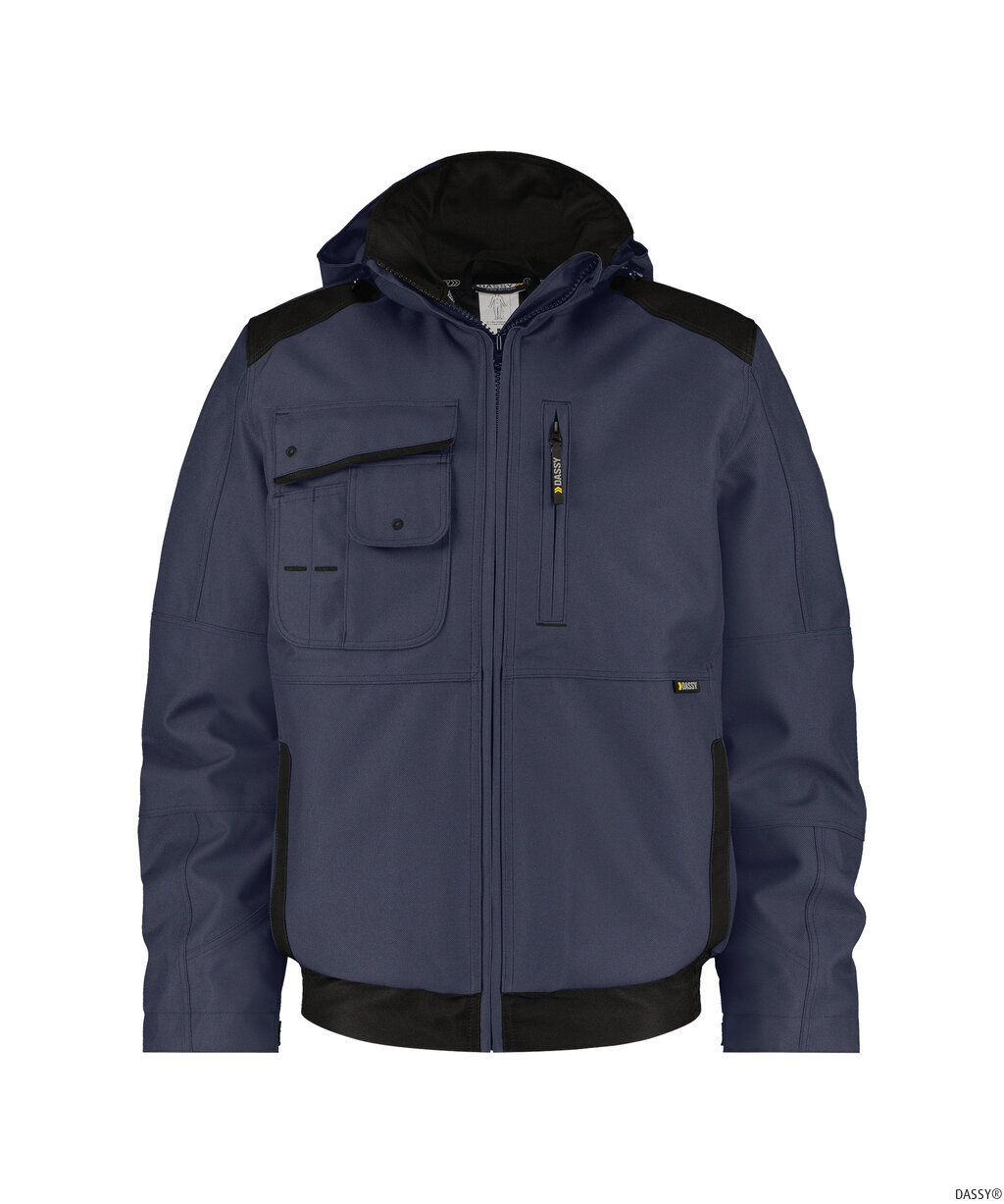 DASSY-Kälteschutz, Winterjacke AUSTIN, dunkelblau/schwarz