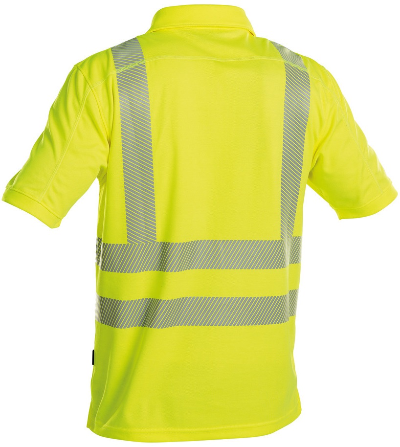 DASSY-Warnschutz, Warn-UV-Poloshirt BRANDON, gelb